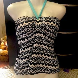 Bikini top size is 10